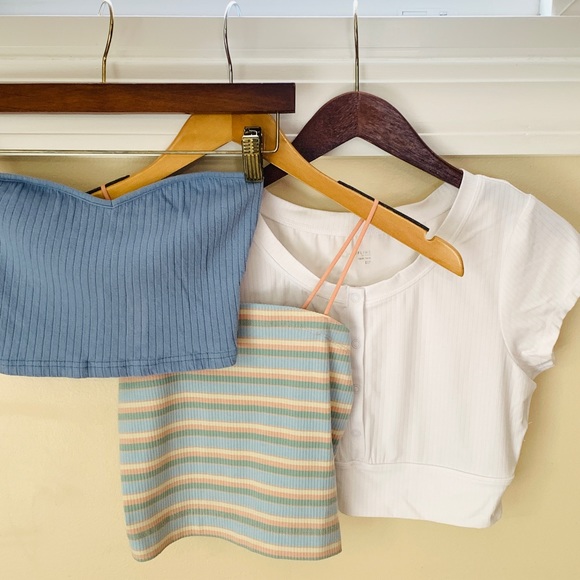 Cute Crop Tops Bundle! Aerie, AE, SHEIN - Picture 1 of 8